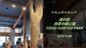 【無料車中泊スポットレビュー】和歌山県和歌山市|道の駅四季の郷公園FOOD HUNTER PARK