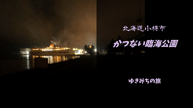 【無料車中泊スポットレビュー】北海道小樽市｜かつない臨海公園
