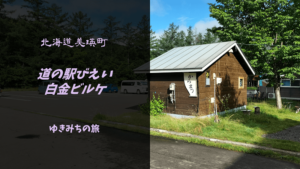 【無料車中泊スポットレビュー】北海道美瑛町|道の駅びえい白金ビルケ