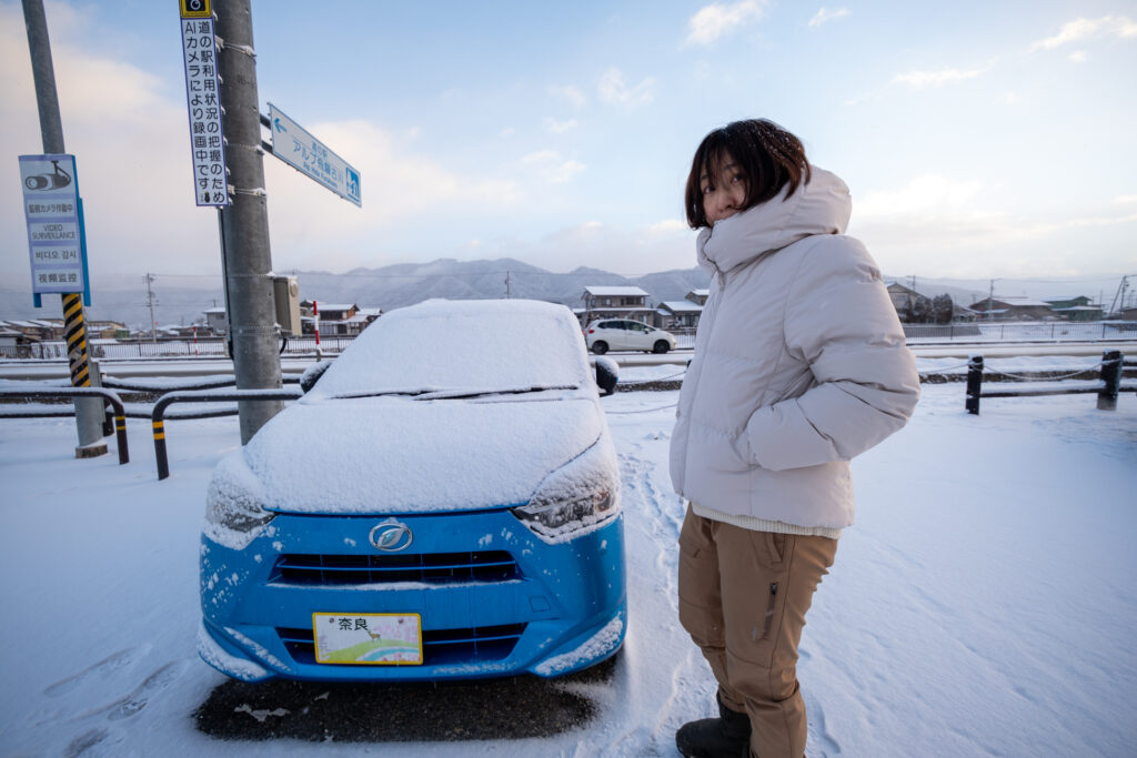 ゆきみち夫婦|岐阜県白川郷|車中泊|ミライース
