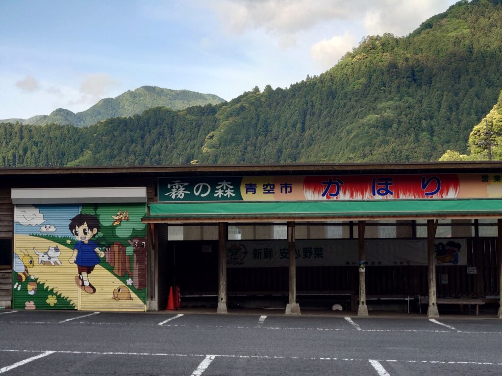 道の駅霧の森車中泊