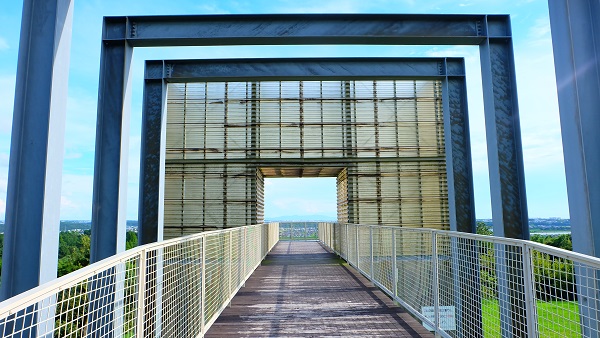 みとろフルーツパーク 橋の展望台