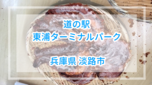 大きなタコを丸ごと1匹食す!道の駅東浦ターミナルパーク【淡路島】