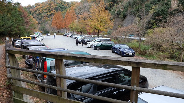 駐車場 ほしだ園地