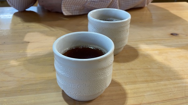 道の駅お茶の京都みなみやましろ村　レストランつちのうぶ　ほうじ茶