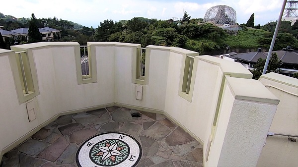 六甲ガーデンテラスの無料で利用できる展望台　見晴らしの塔