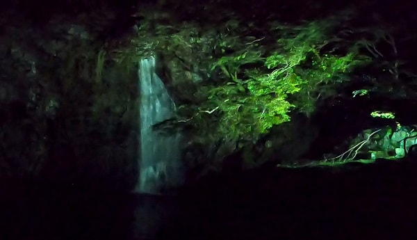【ライトアップ】夜の箕面滝を駅から楽しむ方法